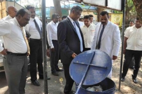 School garbage management pilot project starts