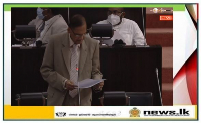Speech by the Hon. Foreign Minister Prof. G. L. Peiris in Parliament, 5 October 2021