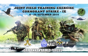 ‘Cormorant Strike - 2018’ Enters Nelum Pokuna to Rescue VIP Hostages