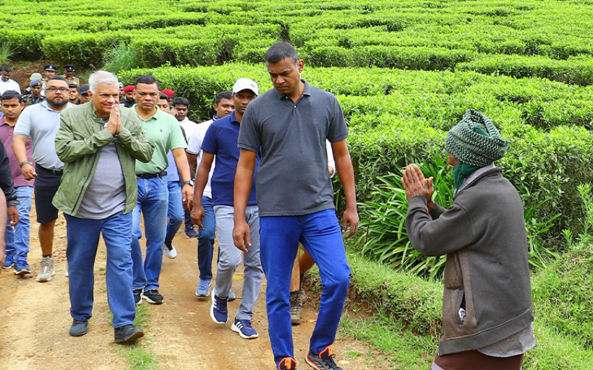 President Embarks on Observation Tour to Revitalize Tourism Industry in Scenic Nuwara Eliya