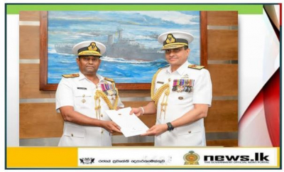 Rear Admiral Ruwan Perera appointed as Chief of Staff of the Navy