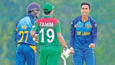Lanka, Bangladesh under 19 one-dayer ends in no decision