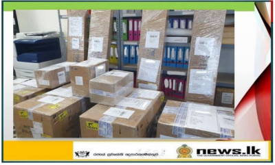 Two tons of medical equipment donated by Sri Lankan community  in Australia sent to Sri Lanka