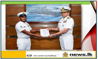 Naval personnel saved injured rescuee of MT New Diamond commended