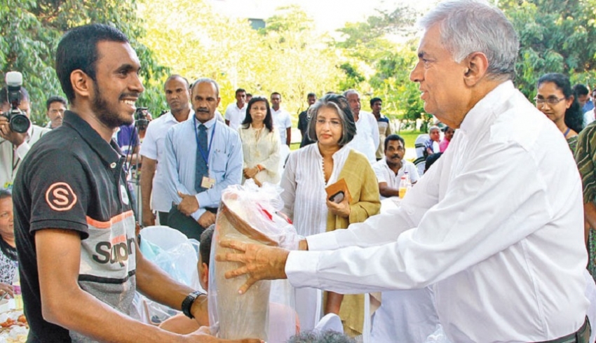 Prime Minister provides prosthetic limbs to the differently-abled