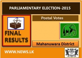Final Result – Mahanuwara District