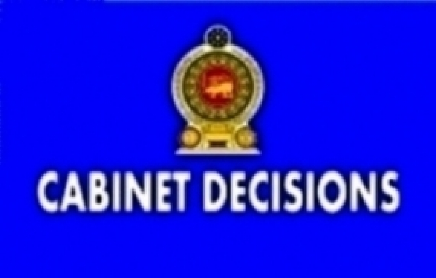 Decisions taken by the cabinet of ministers at its meeting held on 21-06-2016