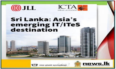 ICT industry in Sri Lanka expected to generate USD 1.8 billion revenue by 2022: JLL- ICTA Report