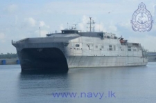 US Navy Ship ‘Fall River’ arrives in Sri Lanka