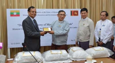 Donation of 15,000 Teak Seeds from the Government of Myanmar to Sri Lanka