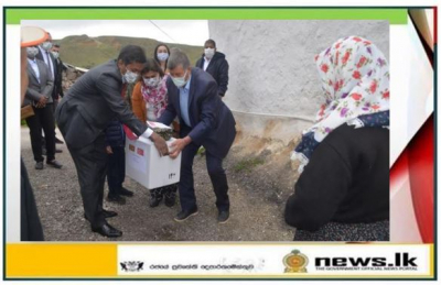 Sri Lanka Embassy in Turkey distributes Ramadhan aid to villages in Yaylabag