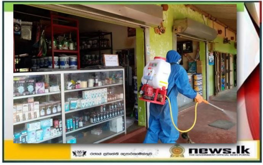 Navy conducts another disinfection programme in Kotawehera