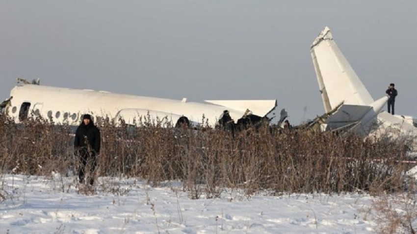 Kazakhstan plane crash: Bek Air plane comes down near Almaty airport Less than a minute ago