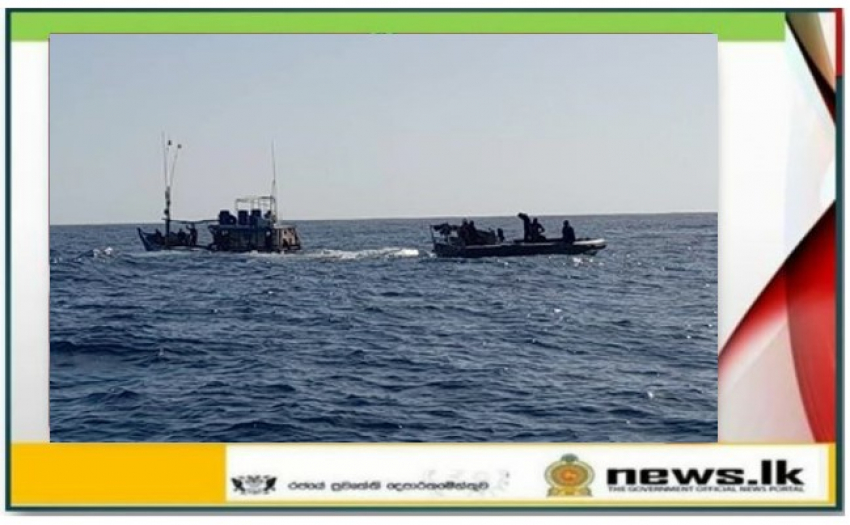 Navy renders assistance to bring ashore distressed local fishing trawler with a deceased fisherman