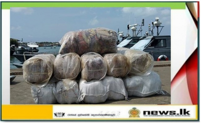 Navy takes hold of smuggled stock of Kendu leaves in Kalpitiya sea area