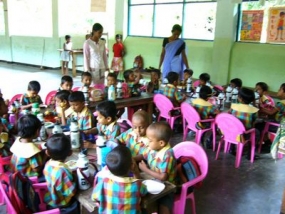 An awareness Program to improve the nutrition of Pre-school Children