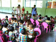An awareness Program to improve the nutrition of Pre-school Children